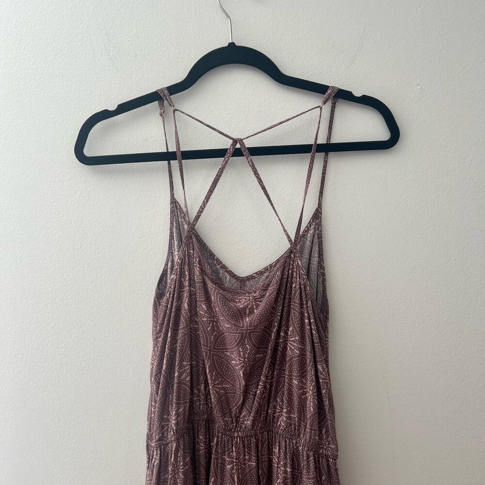 Carve Designs women’s  Grayson‎ Dress Midi Sleeveless Rayon Elastic Waist Sz XS - Picture 5 of 8